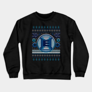 E Tank Ugly Sweater Crewneck Sweatshirt